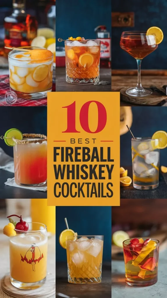 What to Mix with Fireball Whiskey? 10 Best Whiskey Cocktails