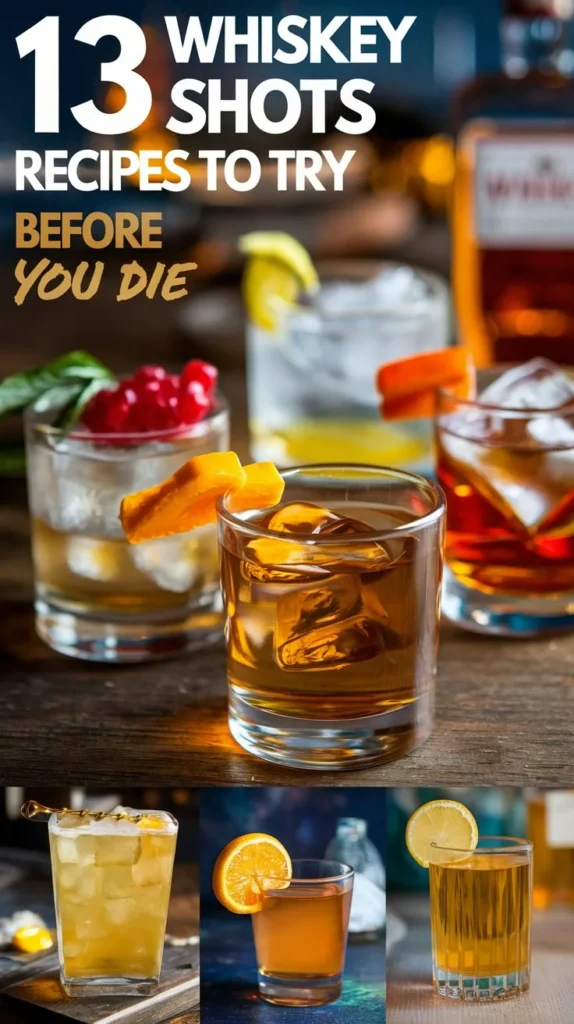 13 Whiskey Shots Recipes to Try Before You Die