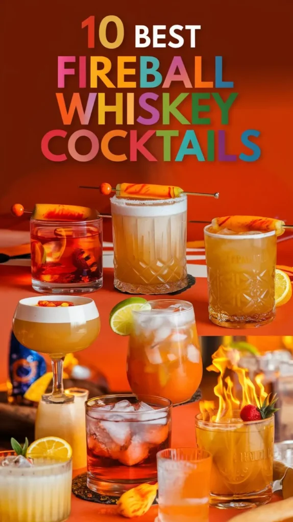 What to Mix with Fireball Whiskey? 10 Best Whiskey Cocktails