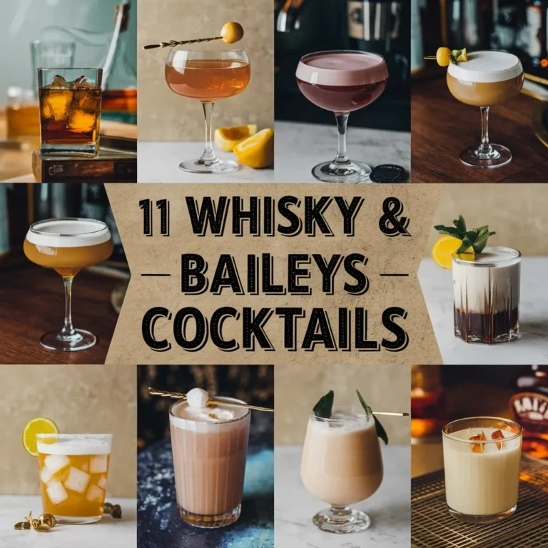 11 Whisky & Baileys Cocktails to Try Tonight: Spirited Delights