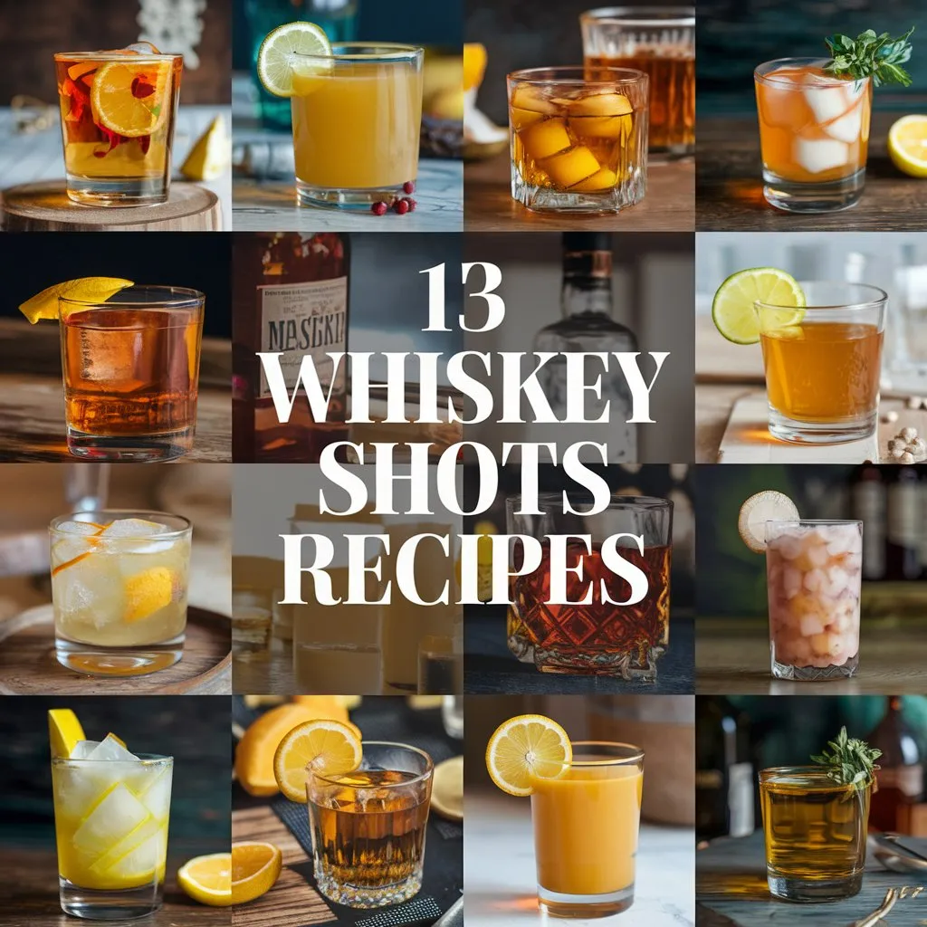 13 Whiskey Shots Recipes to Try Before You Die