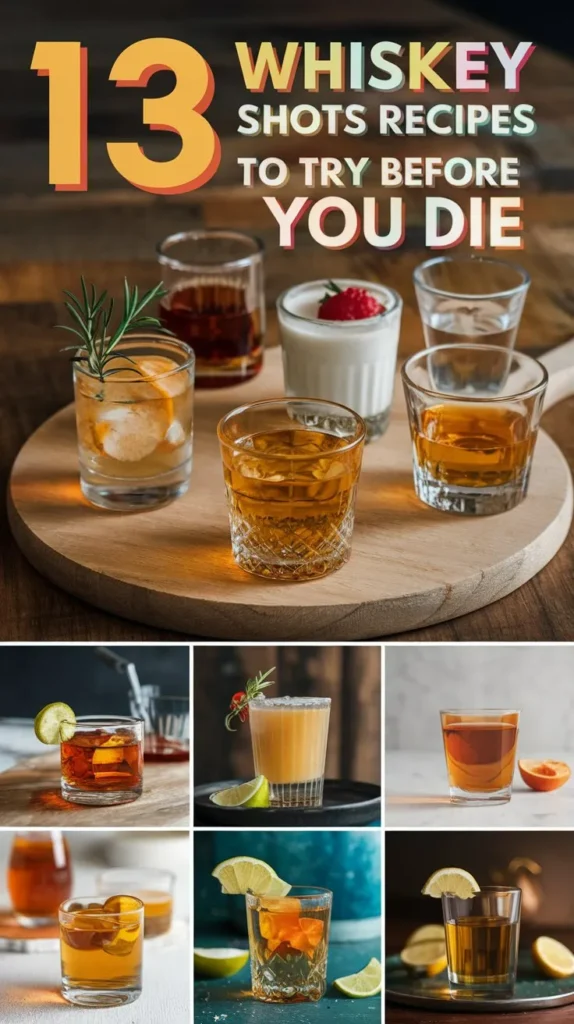 13 Whiskey Shots Recipes to Try Before You Die