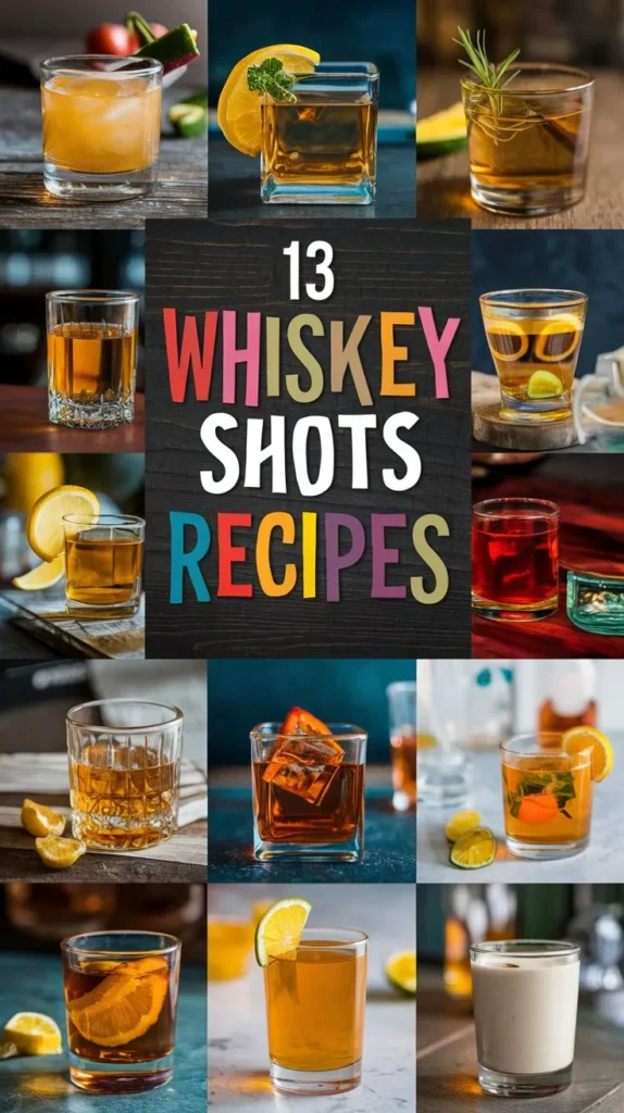 13 Whiskey Shots Recipes to Try Before You Die