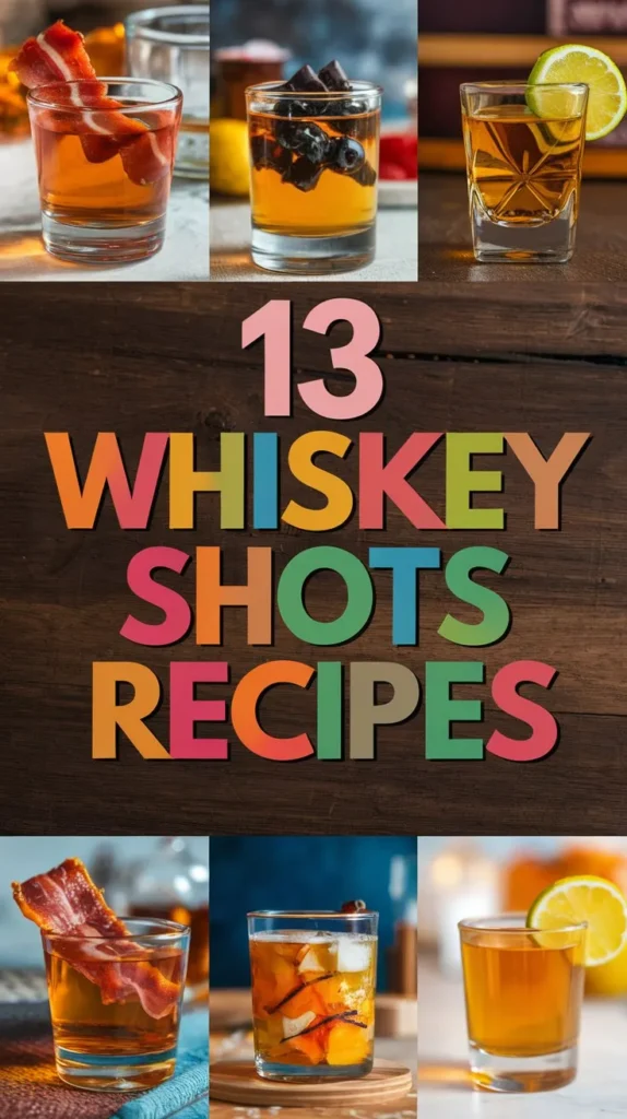 13 Whiskey Shots Recipes to Try Before You Die