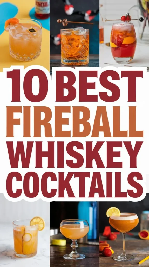 What to Mix with Fireball Whiskey? 10 Best Whiskey Cocktails