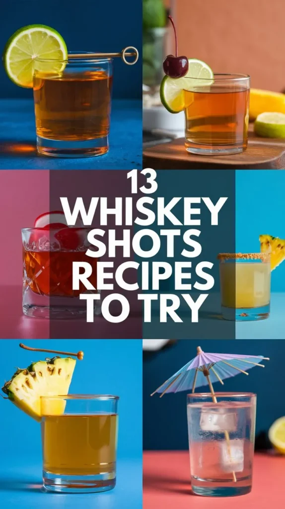 13 Whiskey Shots Recipes to Try Before You Die