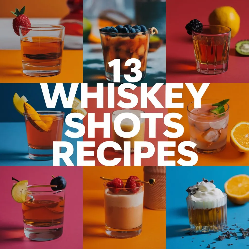 13 Whiskey Shots Recipes to Try Before You Die