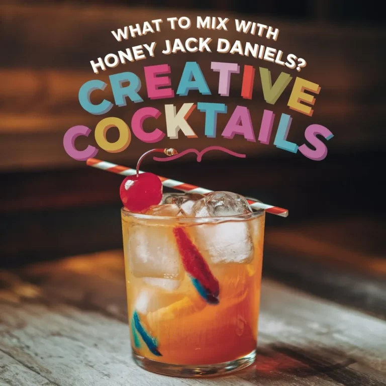 What to Mix with Honey Jack Daniels? Creative Cocktails