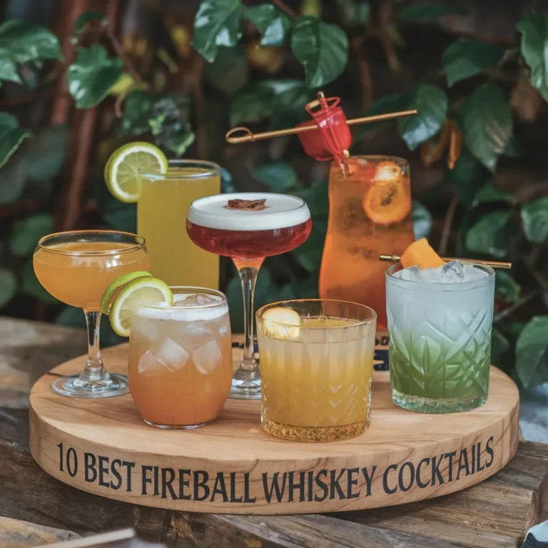 What to Mix with Fireball Whiskey? 10 Best Whiskey Cocktails