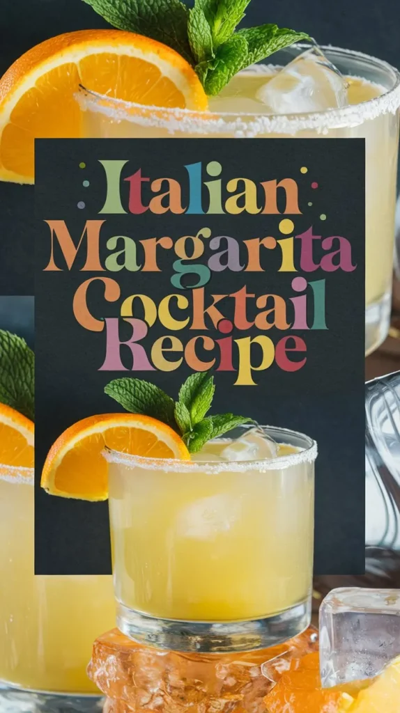 Italian Margarita Cocktail Recipe: A Taste of Italy in Every Sip