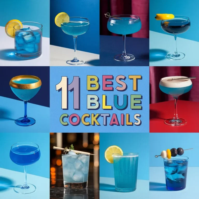 11 Best Blue Cocktails to Try This Summer for a Cool and Refreshing Drink