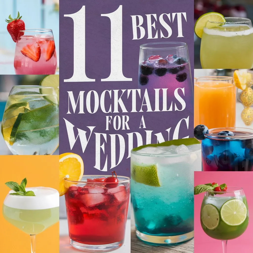 11 Best Mocktails for a Wedding to Impress Your Guests