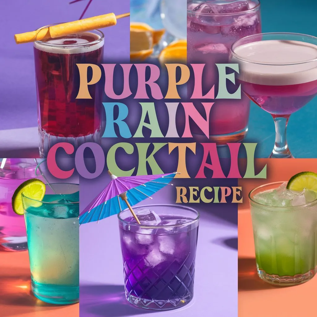 Purple Rain Cocktail Recipe: A Royal and Regal Drink for Special Occasions