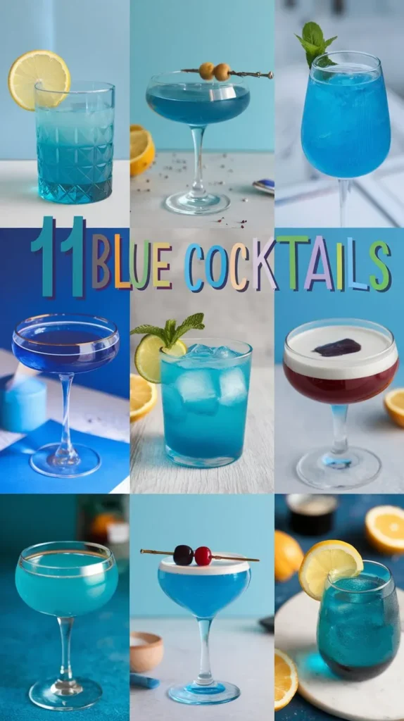 11 Best Blue Cocktails to Try This Summer for a Cool and Refreshing Drink