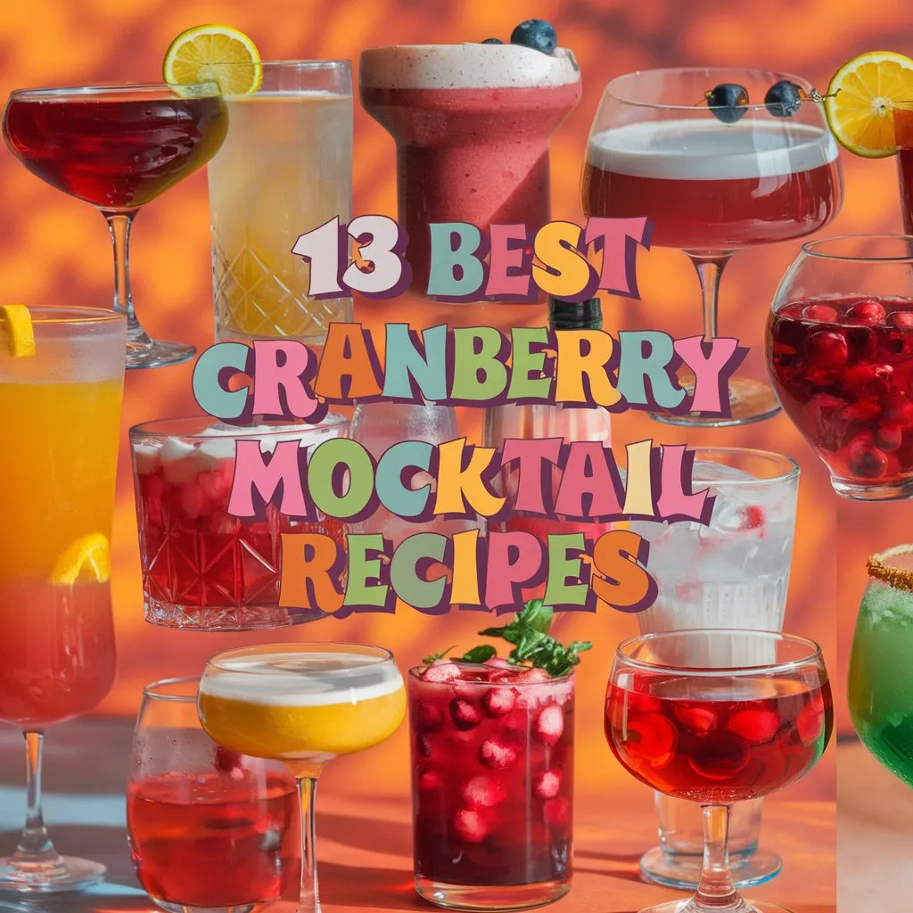 13 Best Cranberry Mocktail Recipes for a Tangy and Delicious Drink