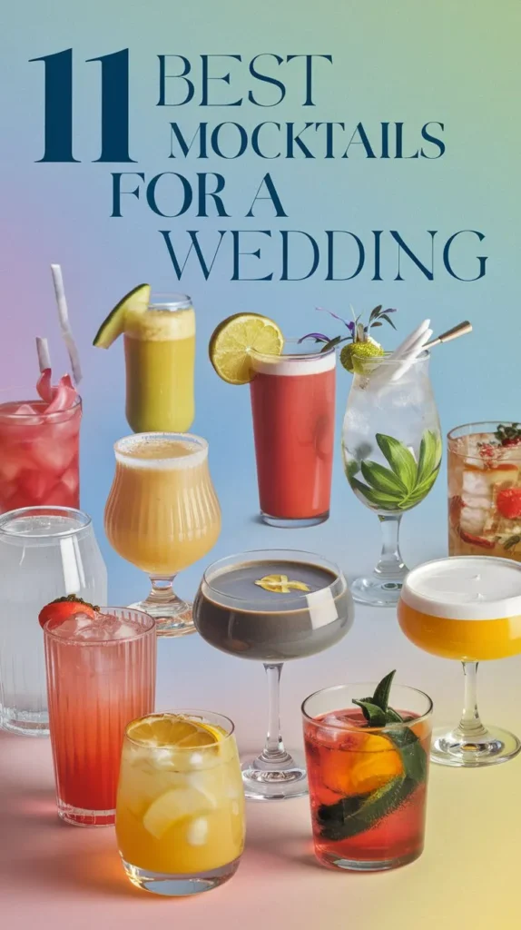 11 Best Mocktails for a Wedding to Impress Your Guests