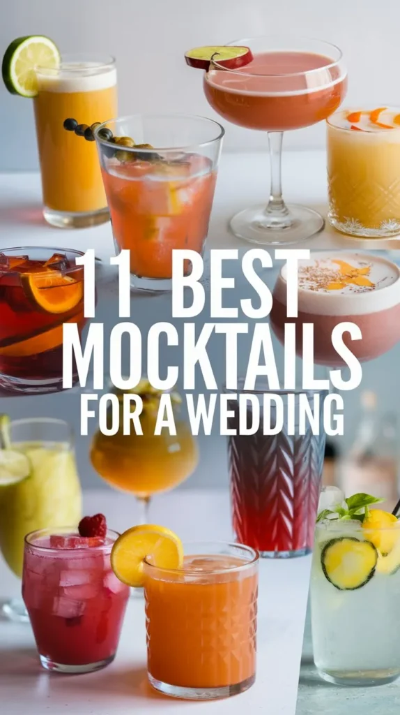 11 Best Mocktails for a Wedding to Impress Your Guests