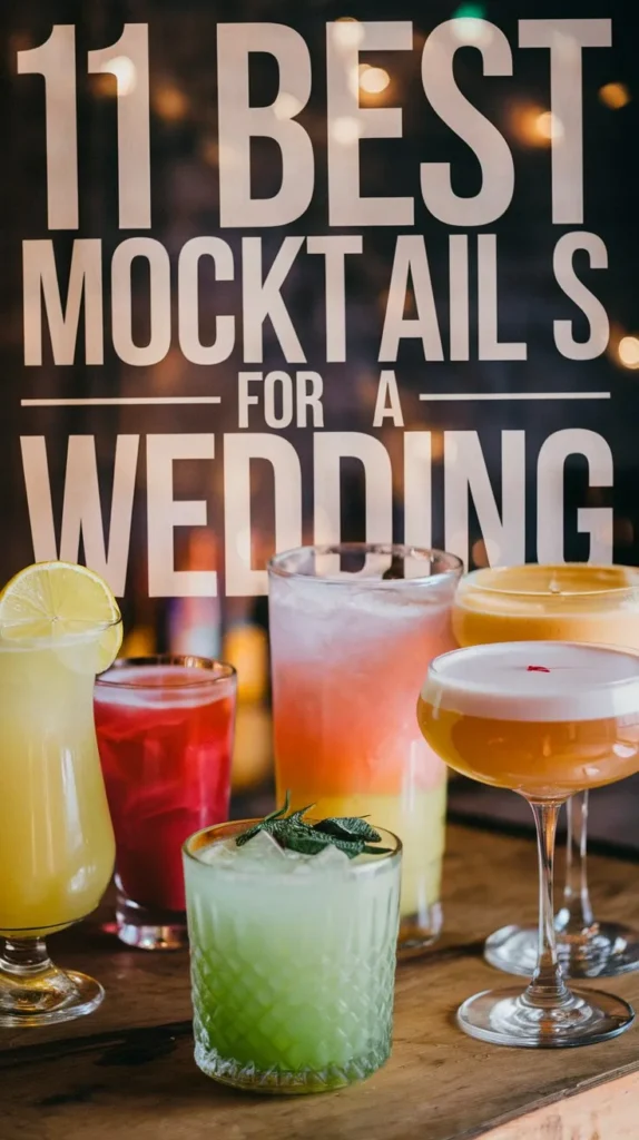 11 Best Mocktails for a Wedding to Impress Your Guests