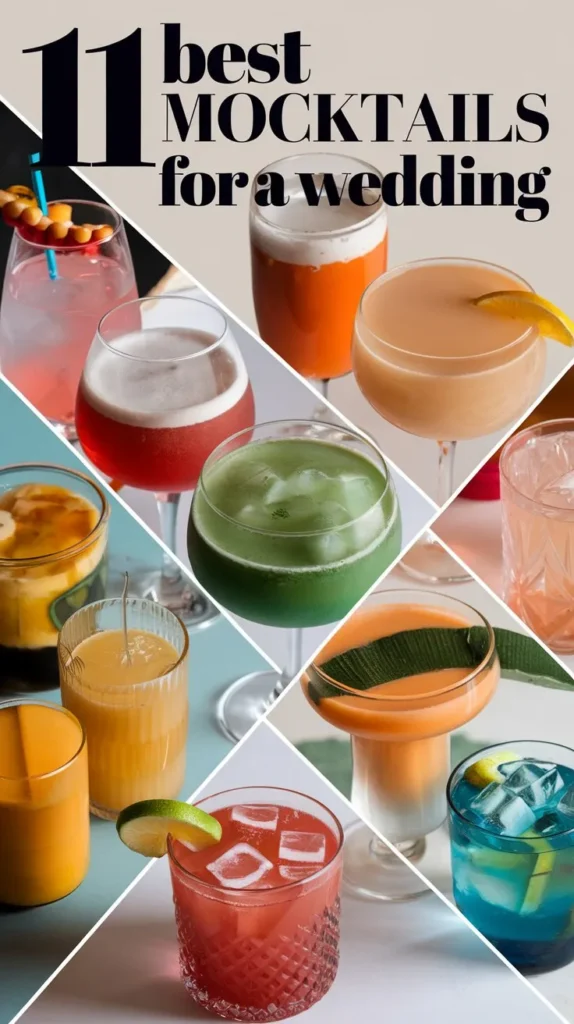 11 Best Mocktails for a Wedding to Impress Your Guests