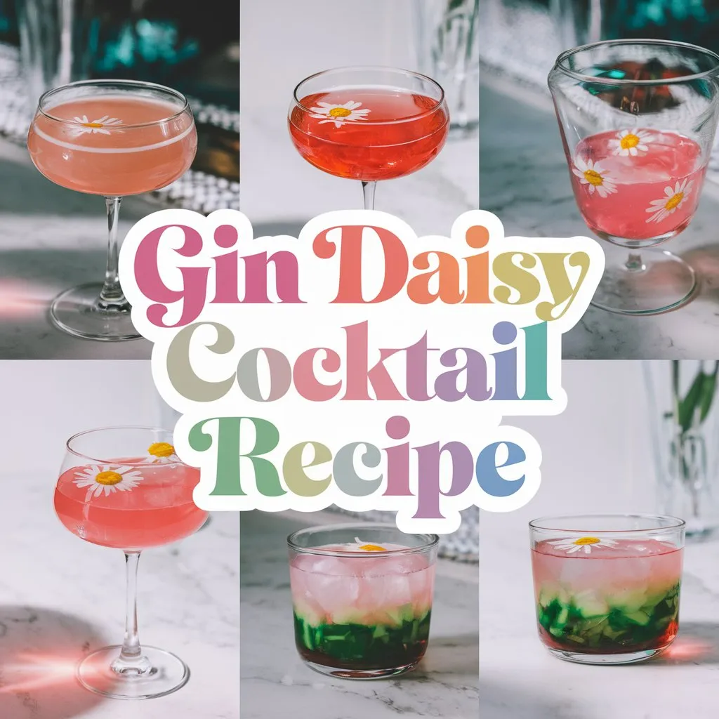 Gin Daisy Cocktail Recipe: A Refreshing Summer Drink