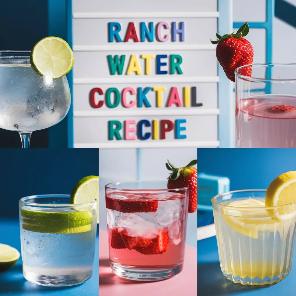 Ranch Water Cocktail Recipe: A Refreshing and Fruity Drink for the Summer