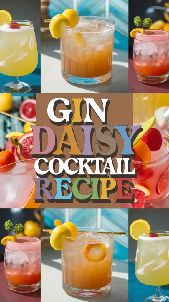 Gin Daisy Cocktail Recipe: A Refreshing Summer Drink