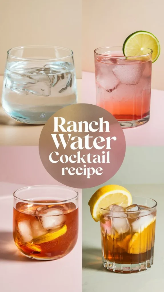 Ranch Water Cocktail Recipe: A Refreshing and Fruity Drink for the Summer