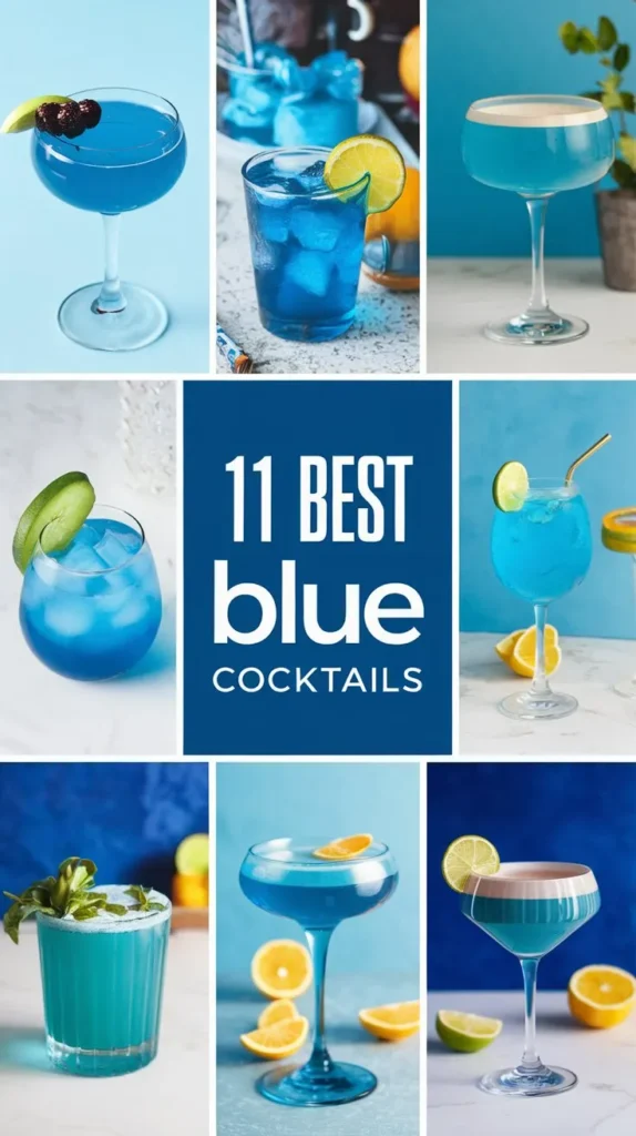 11 Best Blue Cocktails to Try This Summer for a Cool and Refreshing Drink