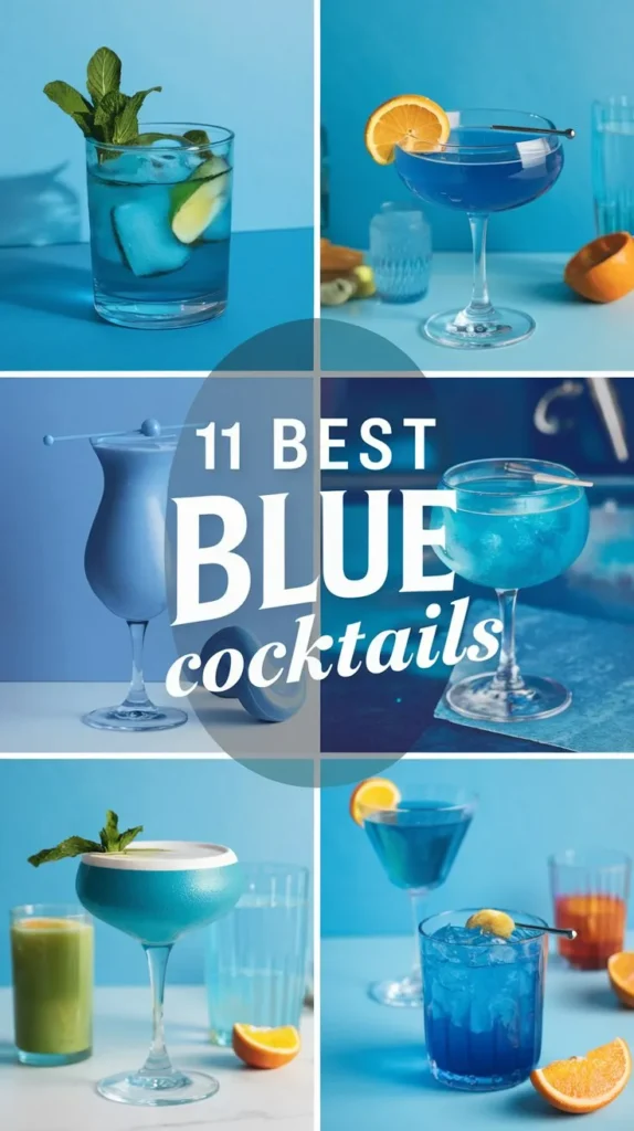 11 Best Blue Cocktails to Try This Summer for a Cool and Refreshing Drink