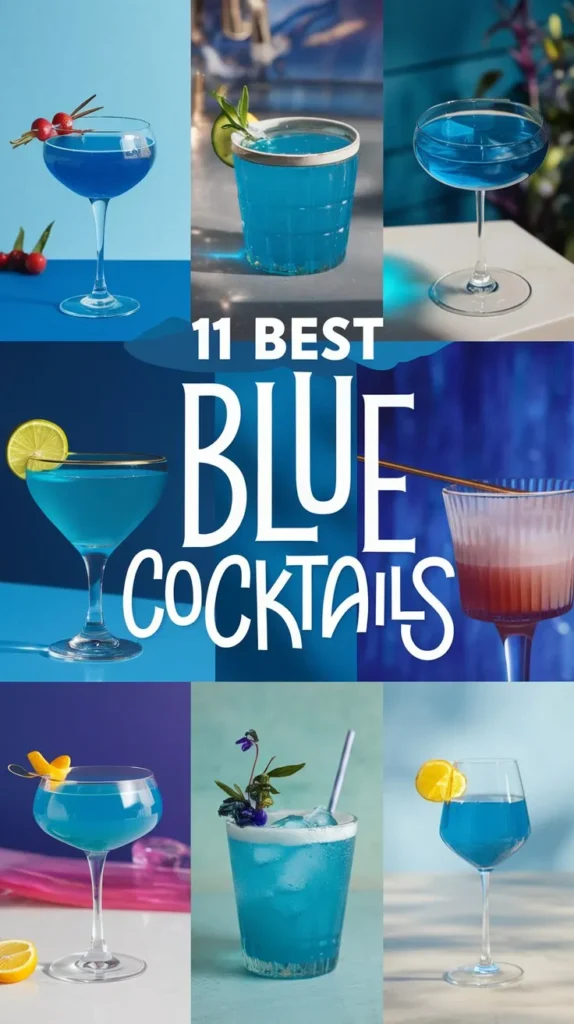 11 Best Blue Cocktails to Try This Summer for a Cool and Refreshing Drink