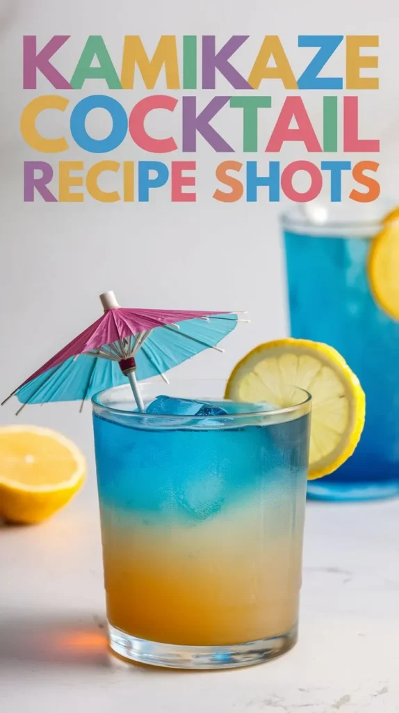 Kamikaze Cocktail Recipe Shots: A Fruity and Fierce Shot for the Adventurous