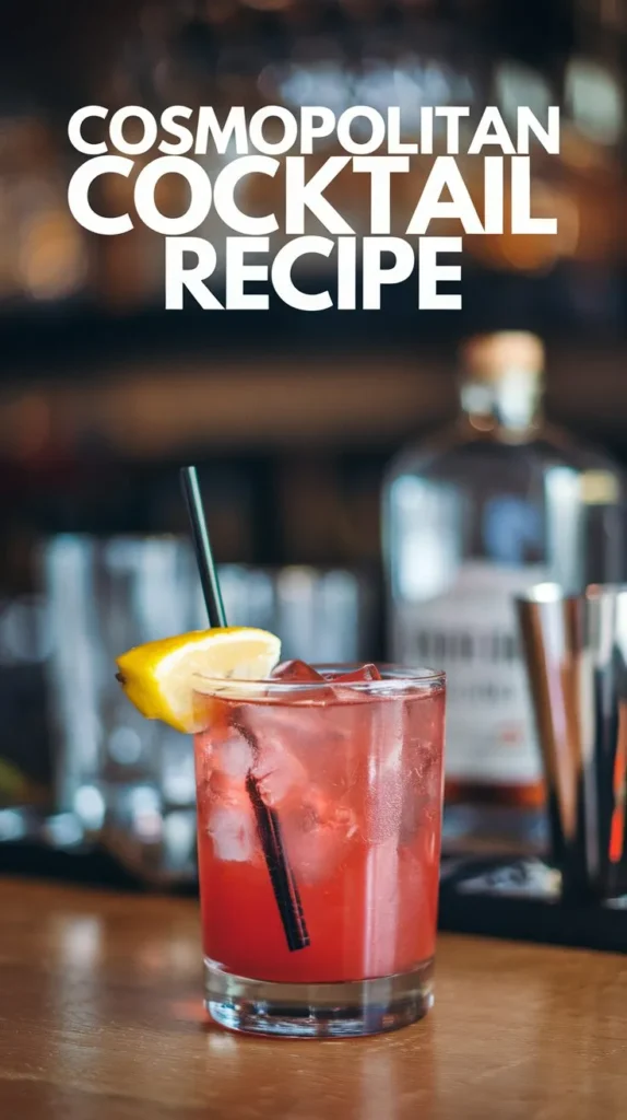 Cosmopolitan Cocktail Recipe: A Classic and Elegant Drink for Any Occasion