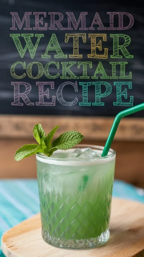 Mermaid Water Cocktail Recipe: A Magical and Refreshing Drink for the Summer