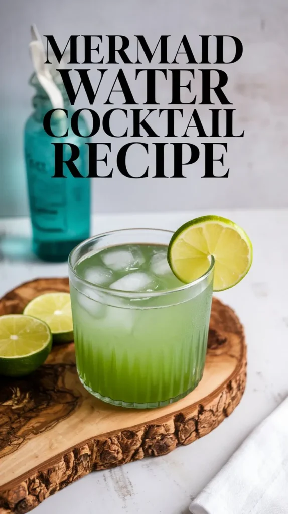 Mermaid Water Cocktail Recipe: A Magical and Refreshing Drink for the Summer