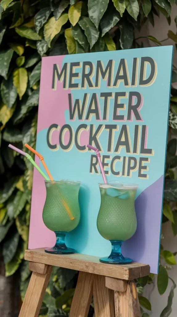 Mermaid Water Cocktail Recipe: A Magical and Refreshing Drink for the Summer