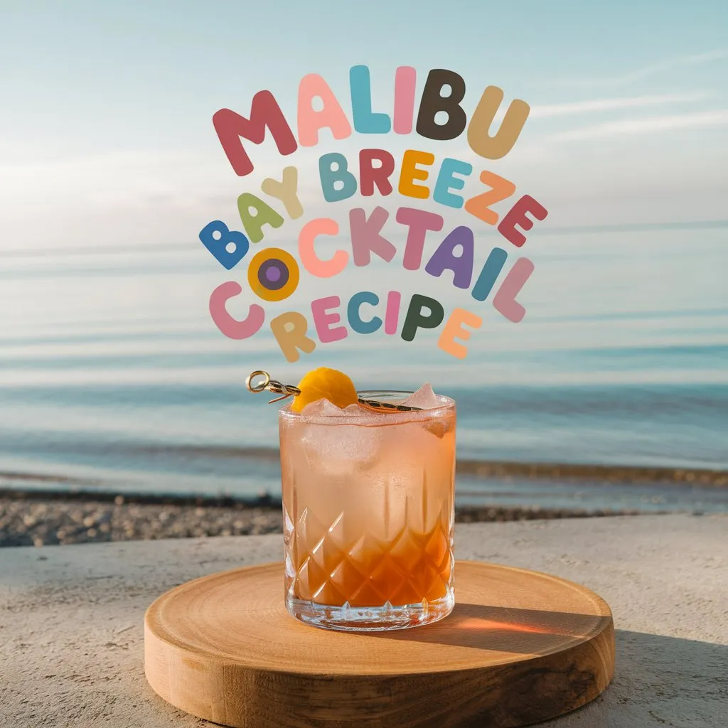 Malibu Bay Breeze Cocktail Recipe: A Tropical and Refreshing Breeze