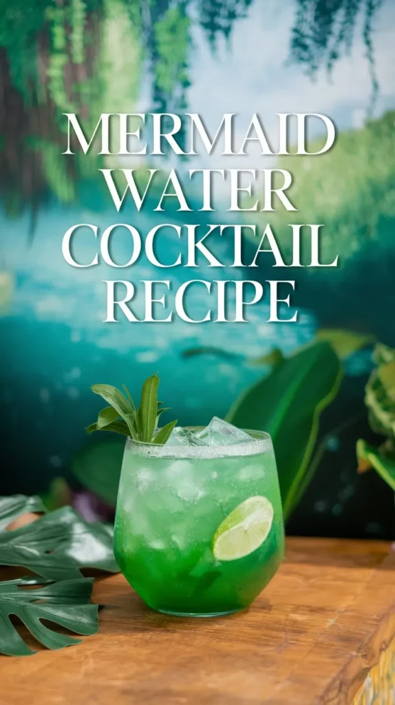 Mermaid Water Cocktail Recipe: A Magical and Refreshing Drink for the Summer