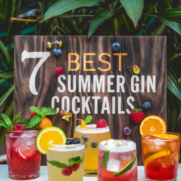 7 Best Summer Gin Cocktails to Beat the Heat This Season